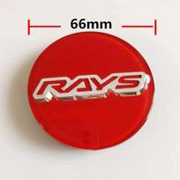 XKUP4 4 vnt. 66 mm Rays ratų padangų centrinis dangtelis Automobilio ratlankių apsauga nuo dulkių Ratlankių emblema 65 mm RAYS Automobilio stiliaus aksesuarai