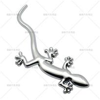 3D Metal Gecko Emblem Universal Car Fender Rear Trunk Personalized Fun Modification Badge