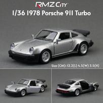 Porsche 911 Gt3 Rs Alloy Car Model With Inertia Control For Kids Collectors Silver Porsche