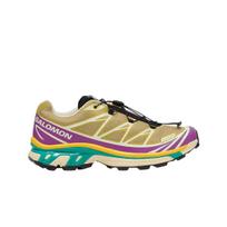 Salomon XT-6 Antikinio aukso spalvos Skaidriai geltonos Unisex sportbačiai Daugiaspalviai Vingiučiai L47886500 43⅓