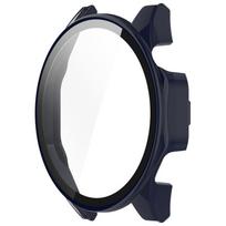 PC+Tempered Film Case for Huawei Watch GT 4 46mm 41mm Smart Watch Bumper Cover Full Glass Screen Watch GT4 Protector Frame 46mm tamsiai mėlyna spalva