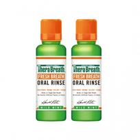 TheraBreath FreshBreath burnos skalavimo skystis 150ml Švelnus mėtų skonio 2 vnt. orange