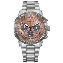 PROMASTER Watch Solar Powered 20 ATM Water Resistant Aviation Slide Promaster SKY Series Sapphire Glass Business Analog Luminous Chronograph Silver