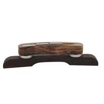 Guitar Bridge Rosewood 4Strings Delicate Mandolin Musical Instrument AccessoriesRose Color ryškiai rožinė