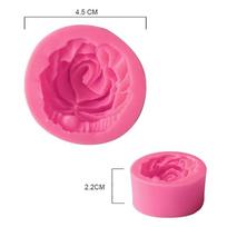 1 vnt. rožių žiedų silikoninės formos torto dekoras Sugarcraft ir šokoladinio muilo molio formos