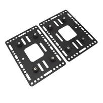 Motorcycle Side Case Support Rack Quick Release Aluminium Alloy Saddlebag Box Mounting Bracket Kit Universal Fit for