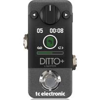 TC Electronic Compact Looper Pedal with 99 60 Minutes of Loop Color and Extended Loop Black DITTO+ Looper, Slots, Time, Display, Mode, juoda