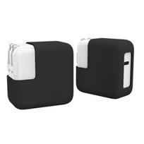 Silicone Power Adapter Case 30W/45W Charger Case New Elastic Cover for MacBook Yellow-30W
