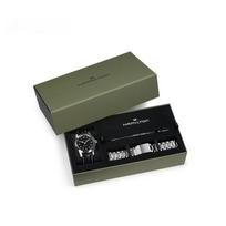 HAMILTON Khaki Field Series Automatic Mechanical Movement Murphy 42 Box Set Watch 42mm Black Dial Stainless Steel Case Leather H70605732(TaoHeKuan) juoda