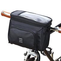 Waterproof Bicycle Handlebar Bag 5L Capacity Motorcycle Front Bag  Outdoor Hiking Travel 22.5*11.5*18.5cm