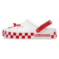 Crocs Toy Story Pizza Planet Off Court Clogs 'White Red' Unisex 39-40