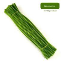 Macaron-Colored Chenille Stems for DIY Tulip Flowers and Children's Crafts