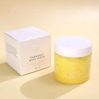 Exfoliating Body Scrub with Turmeric, Coffee, Matcha, Brown Sugar & Salt – Deep Cleaning for Smooth Skin, Daily Care Formula One Size