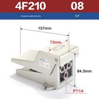 AirTAC Foot Pedal Valve: Models 4F210, 3F210, 3FM210, 06, 08, 06L, 08L, 08LF, 08F