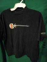 Jagermeister Liqueur 90s Black Guitar Logo Vintage Tee Shirt Unisex Large XXL