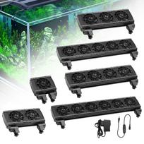 Akvariumo aušintuvas Kintamo greičio žuvų rezervuaro ventiliatorius Axolotl koralams 1