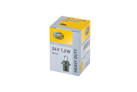Lemputė (10vnt.) T5W 24V 1,2W, B8,5D