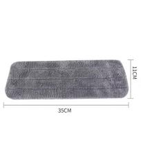 Easyuse Spray Mop With Adjustable Length And Wet Dry Function For Kitchen And Living Area 35cm Mop Cloth gray