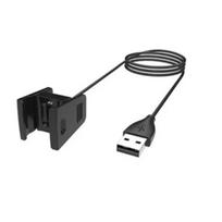 USB įkroviklio laidas Fitbit Charge 3 3 SE 4 išmaniai apyrankei, keičiamas USB įkrovimo laidas Fitbit apyrankei, doko adapteris