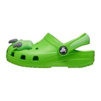 Crocs Classic Clog Breathable Comfortable Casual Non-Slip Kick-Resistant Sandals Kids Sandals Clay-Green 209140-3WA 25