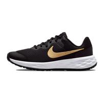 Nike Revolution 6 'Black Metallic Gold' GS sportbačiai DD1096-002 36