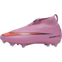 Nike Mercurial Vapor 16 Abrasion Resistant Mid Top Kids' Soccer Shoes Pink Teenagers Sneakers FQ8304-600 37.5