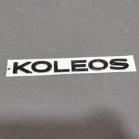 CBTL7 KOLEOS KADJAR ABS Raidės Žodis Ženkliukas Lipdukas Emblema Lipdukas Renault Automobilio Aksesuarams Galinės Bagažinės Dangčio Grotelių Logotipas