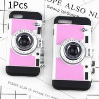 Chic Case With Vintage Lanyard Shockproof Tpu Pc For 5 6 7 8 11 12 13 15 For Iphone5/5s rožinė