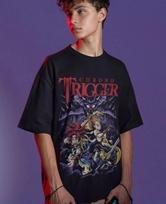 Unisex Chrono Trigger Retro Gaming T-shirt Graphic Shirt Vintage 90s Game Styl XXL