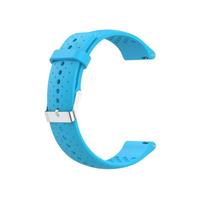 20mm 22mm Silicone Sports Strap for Men's and Women's Band Replacement Straps Bracelet Accessories Breathable Watchband Correa 20mm dangaus mėlyna spalva