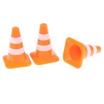7 vnt. Mini plastikiniai eismo kelio kūgiai Žaislai Treniruočių kelio užtvaros ženklai Vaikų lavinamasis žaislas Darželio mokymo priemonės