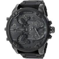 Montre - Diesel - Mr Daddy DZ7396 - Cadran Noir - Bracelet en Silicone - Analogique