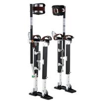 Drywall Stilts, 485-790 mm Adjustable Aluminum Painter Stilts, 103 kg Load Capacity, Non-Slip Rubber Feet, Dual Spring Shock Absorption, Comfortable