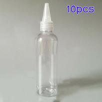 10 Count 100ml Clear PET Dropper Bottles Featuring Twist Top Nozzle and Wide Mouth for Easy Refill and Dispensing China Mainland