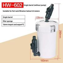 Aquarium Filter Ultra-quiet External Aquarium Water Pump Filter Barrel Fish Tank Filtro Aquario 110V-220V / HW-602 / HW-603 EU 220-240V 50HZ