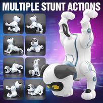 RC Robot Dog Electronic Stunt Pet Interactive Touch Programmable Smart Walking Dancing Kids Birthday Gift for Kids Boys Girls Great Gift for Kids