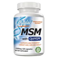 Pslalae MSM supplement, 1500mg, high concentration, nutritional supplement, suitable for adults. 120*1