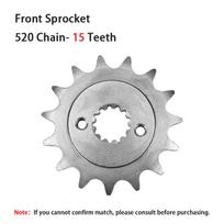 520 15T Front 42T 45T Rear Sprocket For KT/M 250 390 DU/KE RC R 390 Adventure For Hus/qvarna 401 Svartpilen Vitpilen 2018-2024 520 15T Front