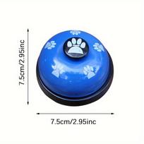 Interactive Dog Training Bell Toy, Iron Material, Non-Battery Operated Puppy Potty Training Ring, Pet Doorbell for Call & Reward