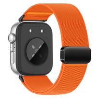 Nylon Sport Watch Straps For Huawei Fit4 Fit4pro Fit 3 watchband belt Magnetic Bracelet correa For Huawei watch band Accessories Huawei Watch Fit4pro oranžinė