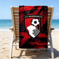 Afc Crest Printed Beach Towel, Super Soft Microfiber, Perfect Gift Birthday, for Pool, Beach, Travel, for Family and Friends 70cmx140cm(27x55inch)
