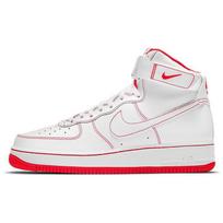 Nike Air Force 1 High 07 University Red Men Sneakers White CV1753-100 44