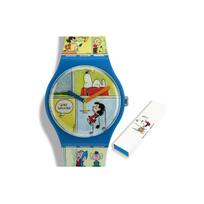 SWATCH Unisex 41mm Laikrodis SO29Z108 SO29Z108 Regular Watch Box