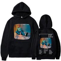 Men Women Clothing Pierre Garnier Chaque Seconde Album Hoodies Casual Oversized Sweatshirts Vintage Long Sleeve Pullover S