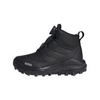 Adidas Fortarun Boa Atr Btw K Fabric Slip Resistant Abrasion Resistant Mid top Kids' Outdoor Shoes Black Kids' FV3486 28