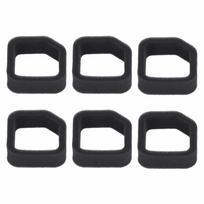 6PCS Cotton Trimmer Air Filter Black Garden Tool Air Filter for Ryobi RY251PH RY254BC  RY25AXB