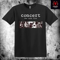 The Cure gyvo koncerto roko grupės marškinėliai, sunkus medvilninis, unisex, dydžiai S-3XL XXXL