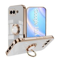 Ring Stand Holder Phone Case For Google Pixel 10A Magnetic Electroplating Shockproof Protection Cover For Pixel 10 9 Pro XL Google Pixel 9 Pro XL balta