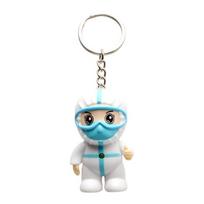 Inspiring Led Keychain Showing The Great Fighting Spirit Of People Against Epidemic balta