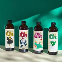 I'm Alive Organic Kombucha 315ml (BOTTLE) 12 bottles in total (3 bottles by flavor)